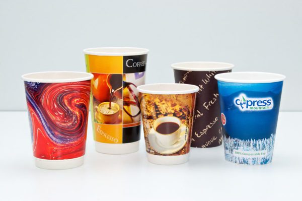 Custom-printed Coffee Cups